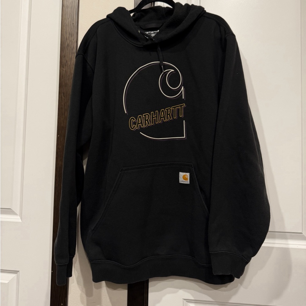 Carhartt Black Pullover Hoodie